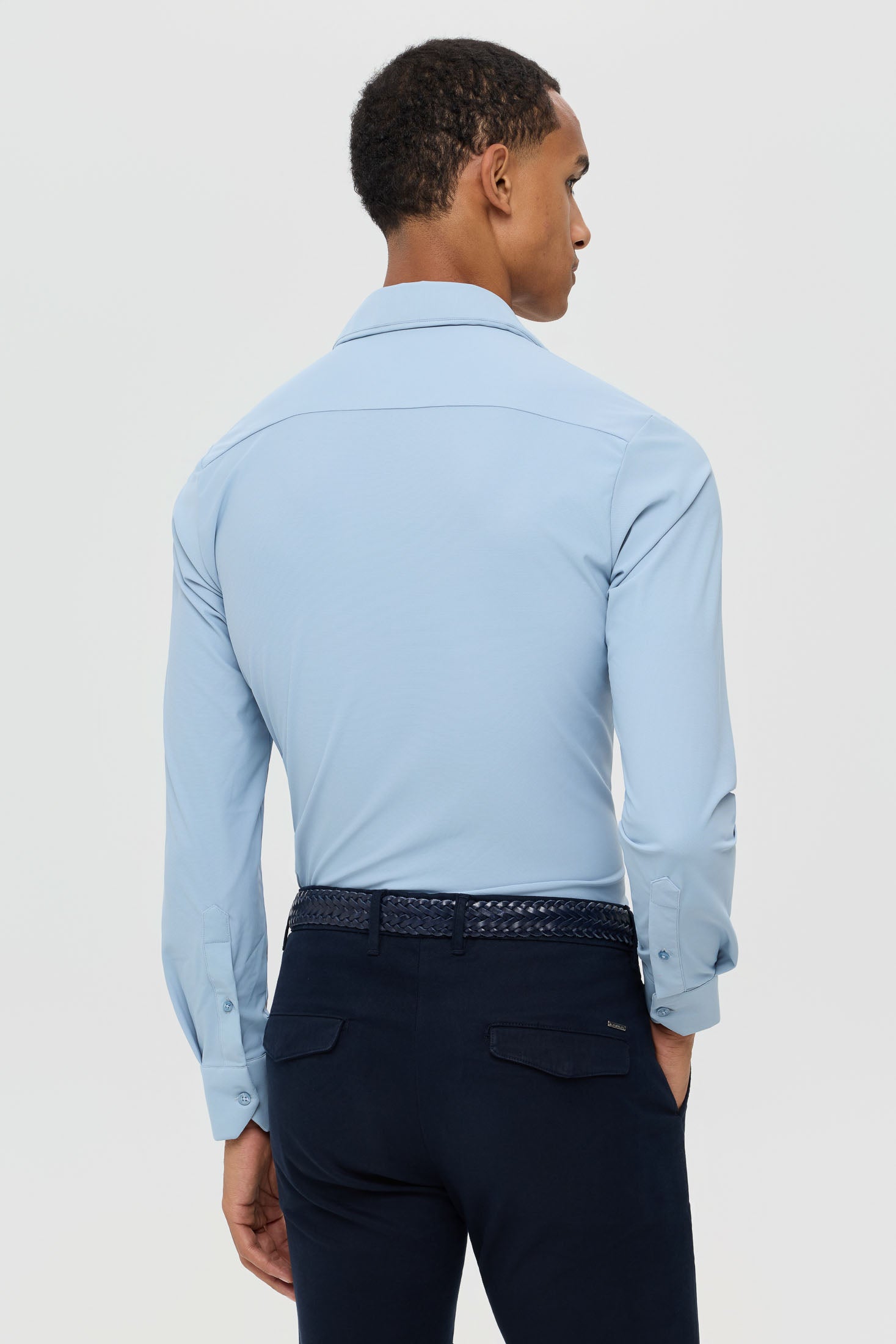 Men’s Slim Fit Performance Stretch Shirt | Style 25-047