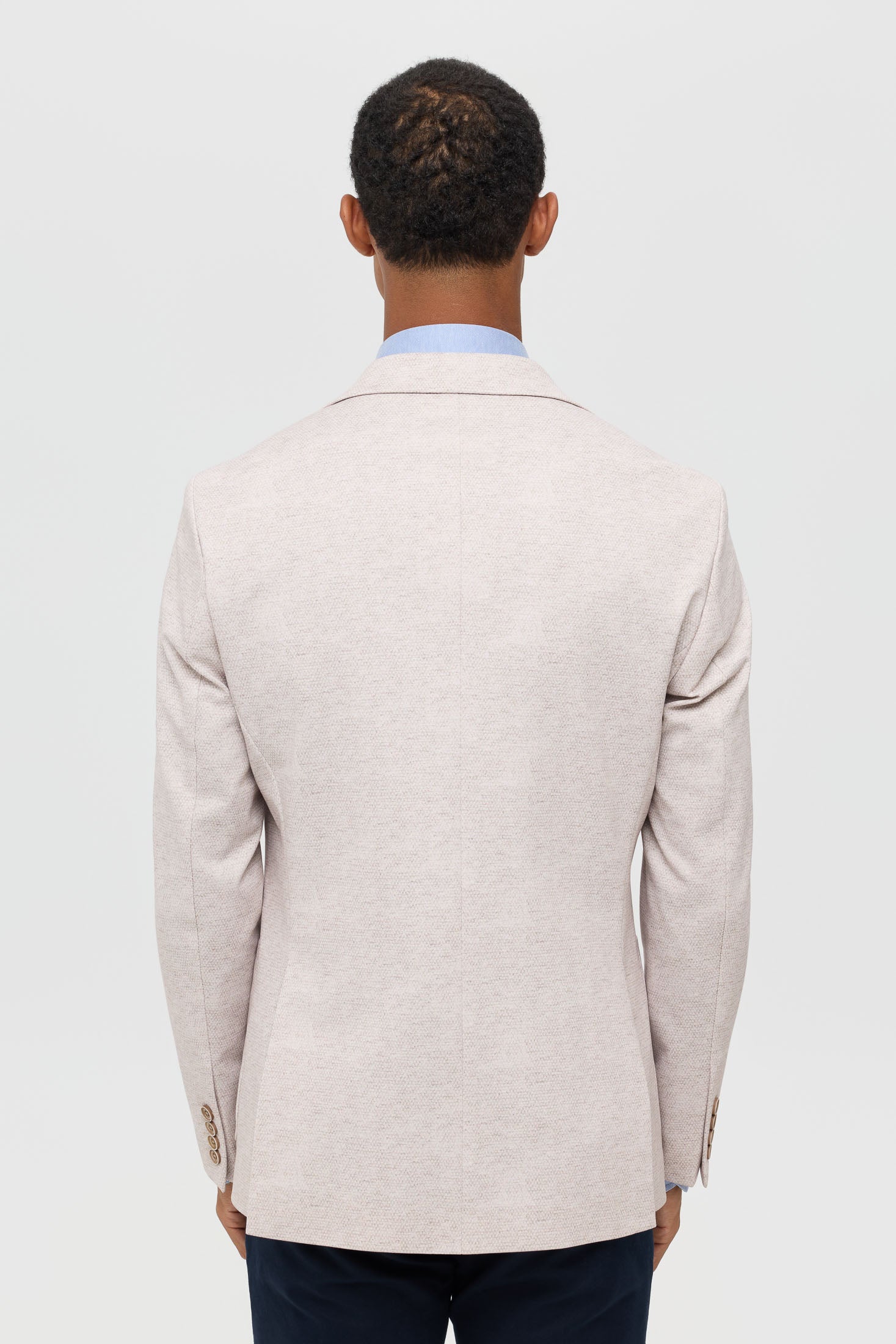 Men’s Premium Knit Blazer – Modern Stretch Comfort | Style 7187