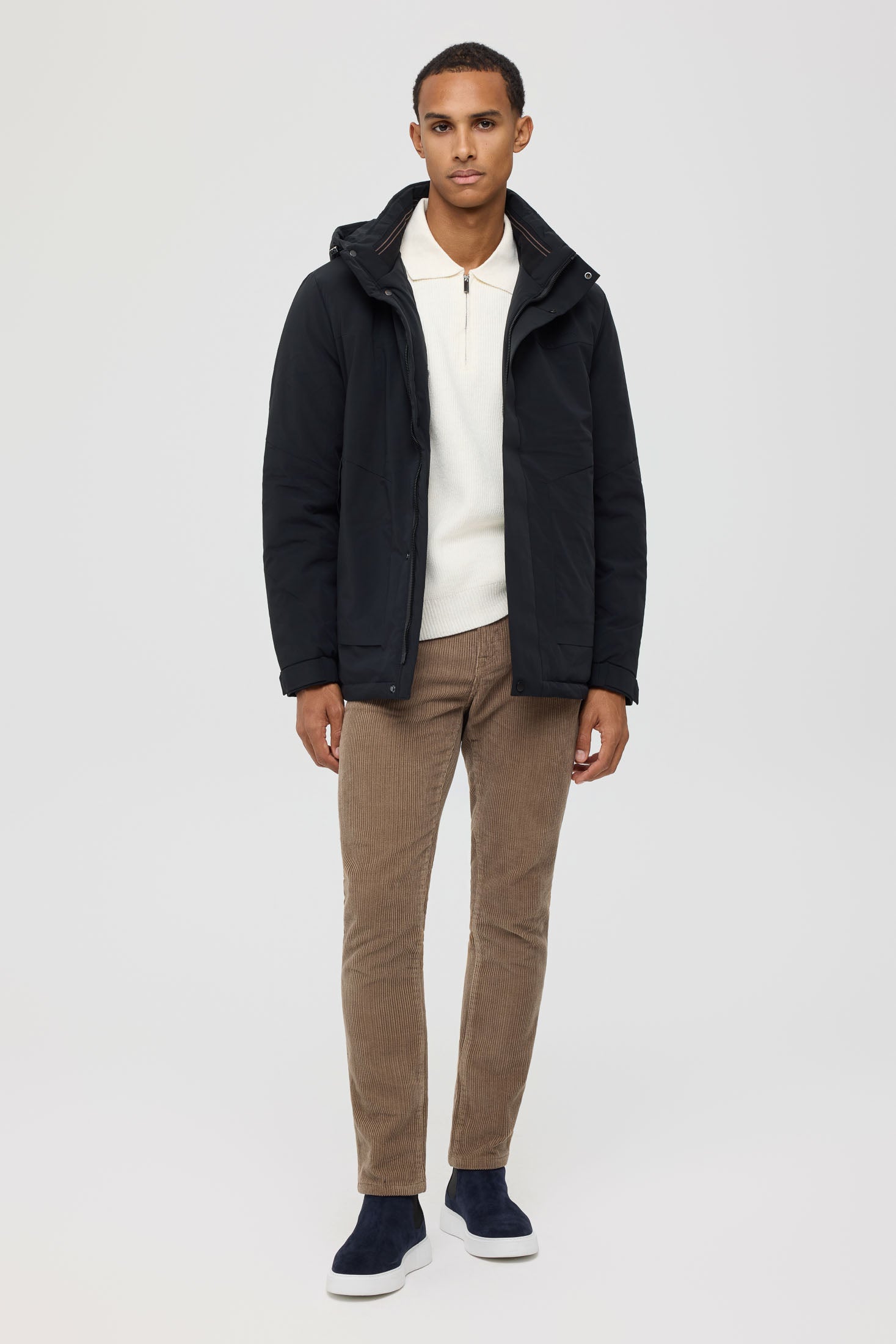 Men's Premium Puffer Coat – Technical Insulated Fabric | Style 6061