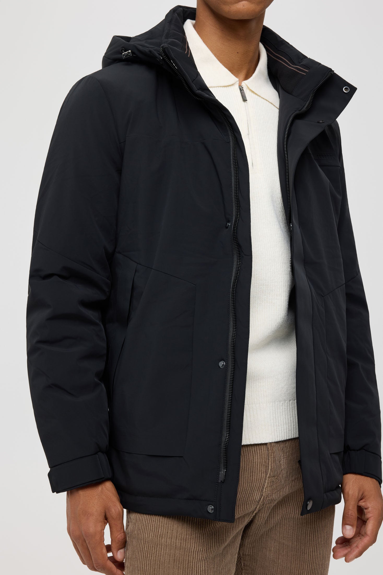 Men's Premium Puffer Coat – Technical Insulated Fabric | Style 6061
