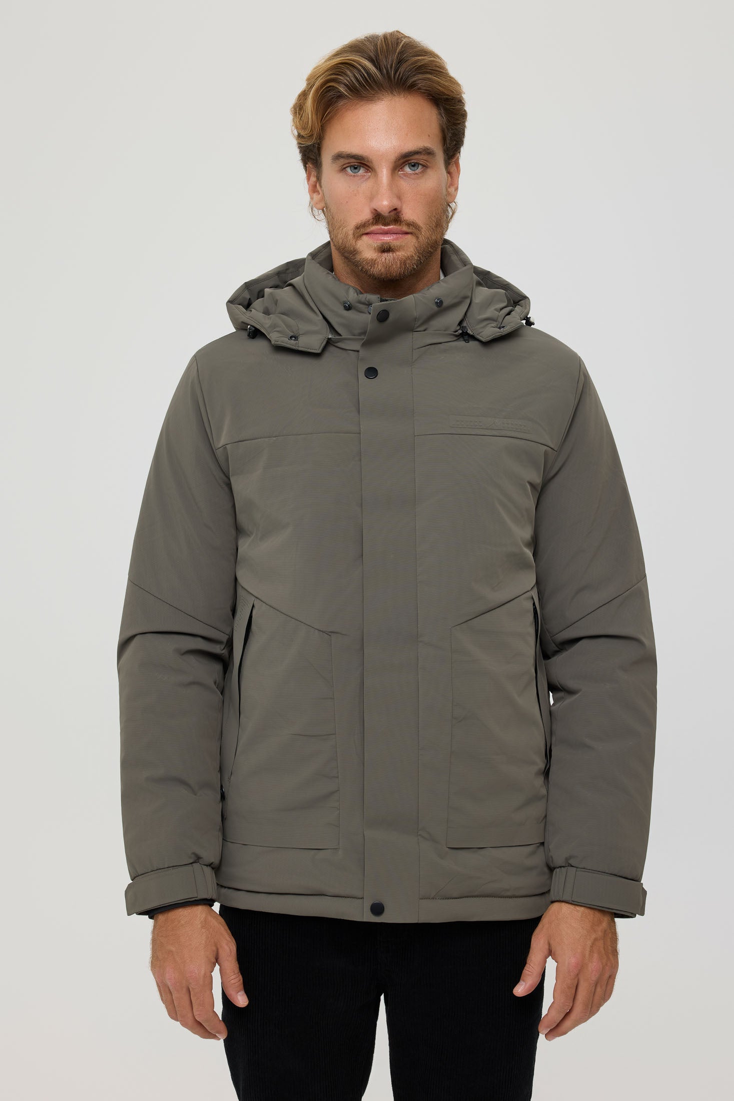 Men's Premium Puffer Coat – Technical Insulated Fabric | Style 6061
