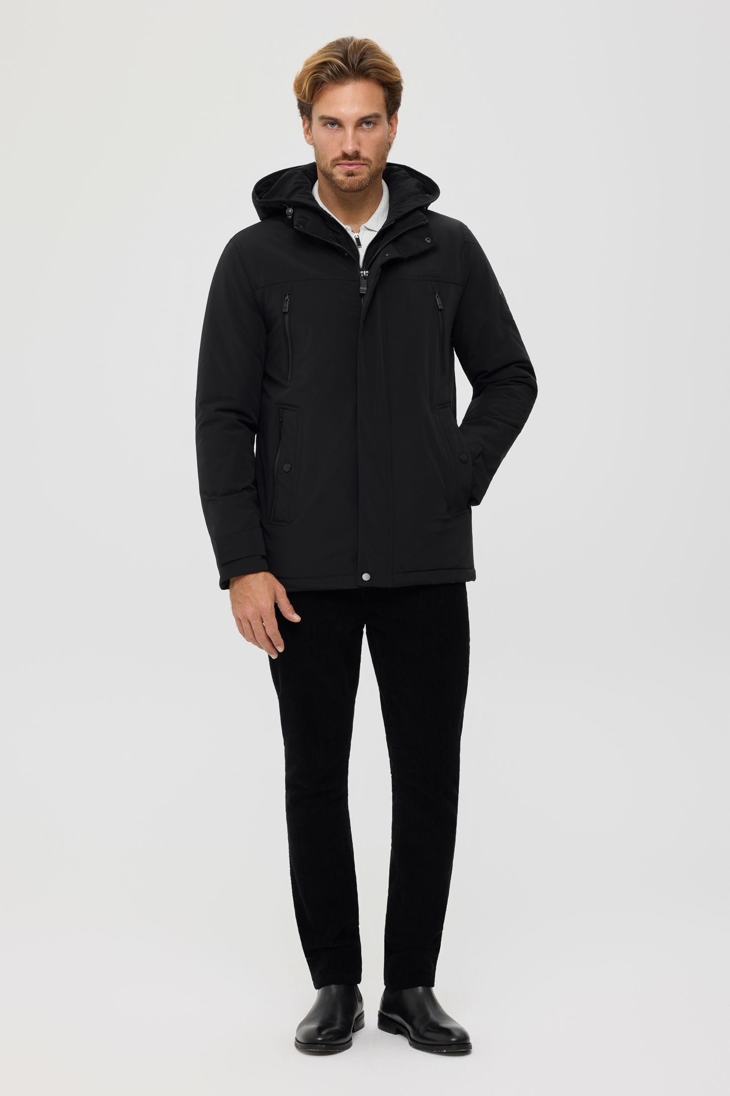 Hochwertiger Herren-Steppmantel – Technisches Isoliergewebe | Modell 6060