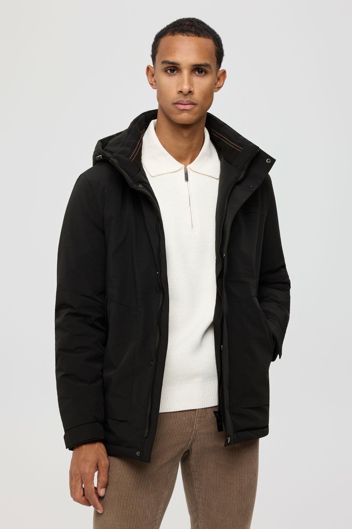 Men's Premium Puffer Coat – Technical Insulated Fabric | Style 6061