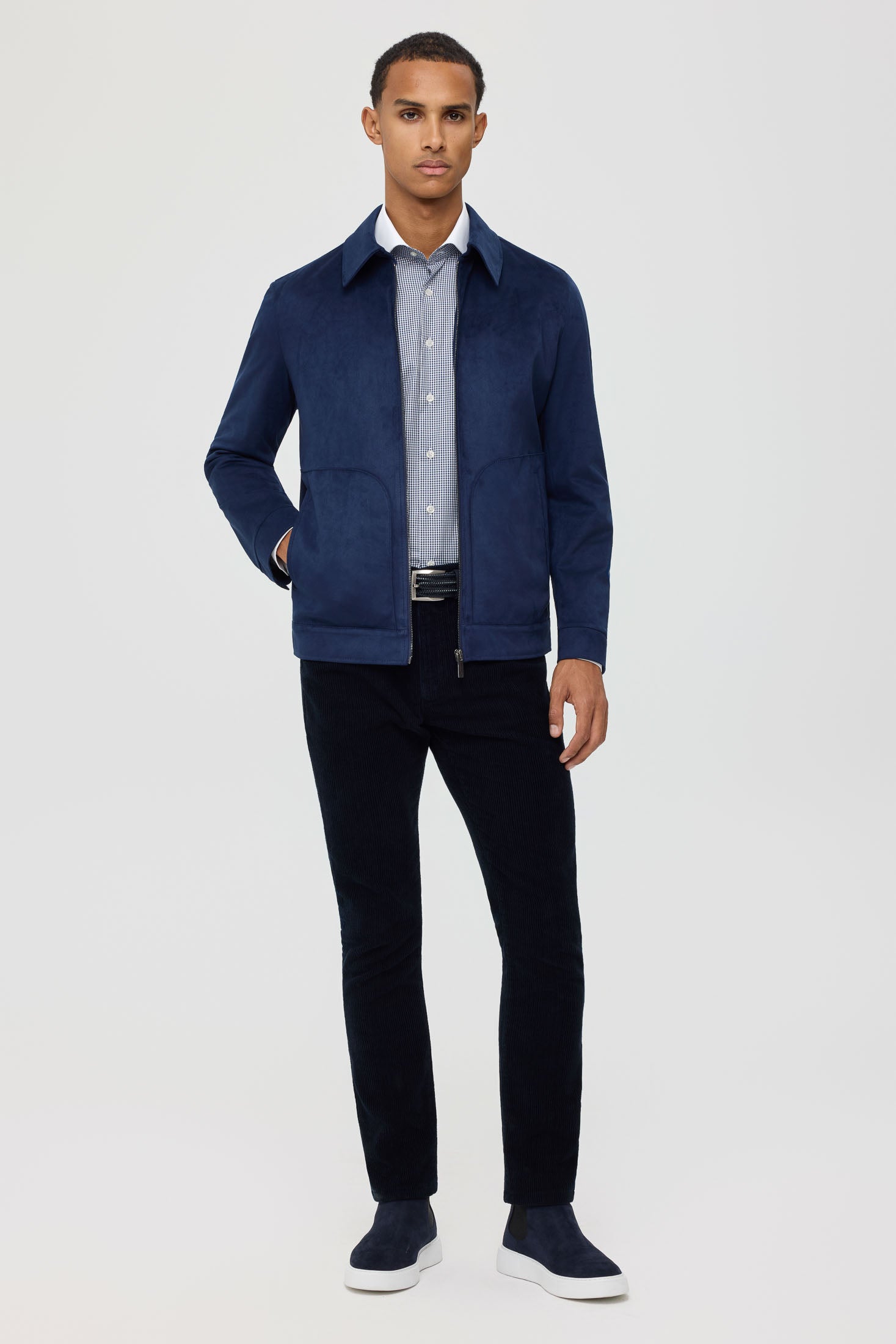 Men's Premium Jacket – Suede-Effect Nubuck Finish | Style 6063