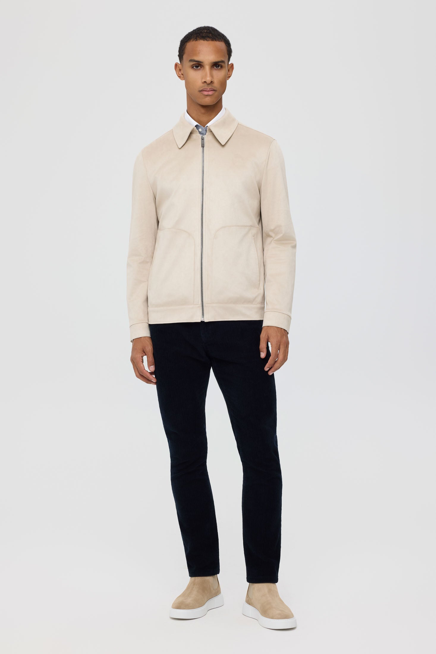 Men's Premium Jacket – Suede-Effect Nubuck Finish | Style 6063