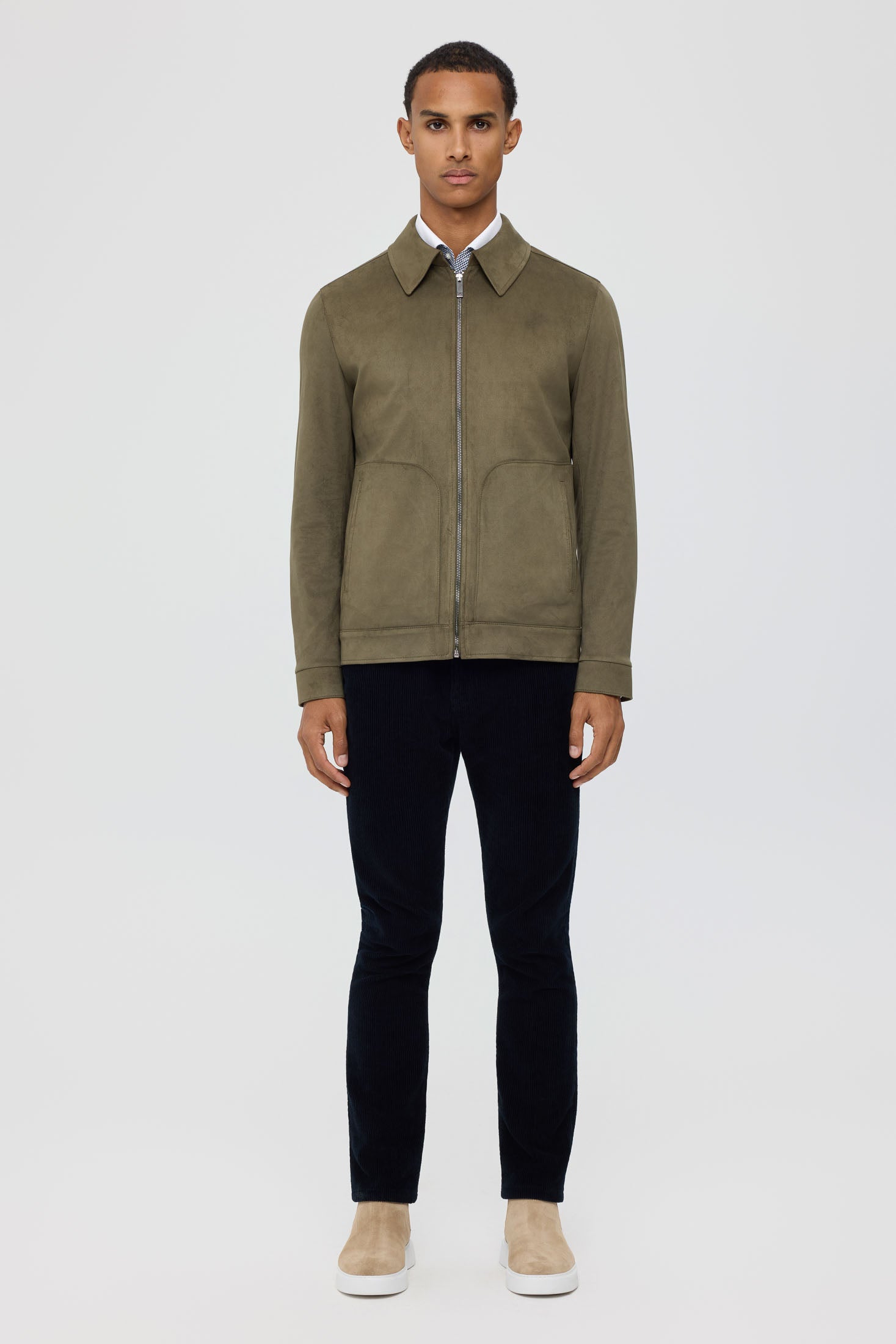 Men's Premium Jacket – Suede-Effect Nubuck Finish | Style 6063