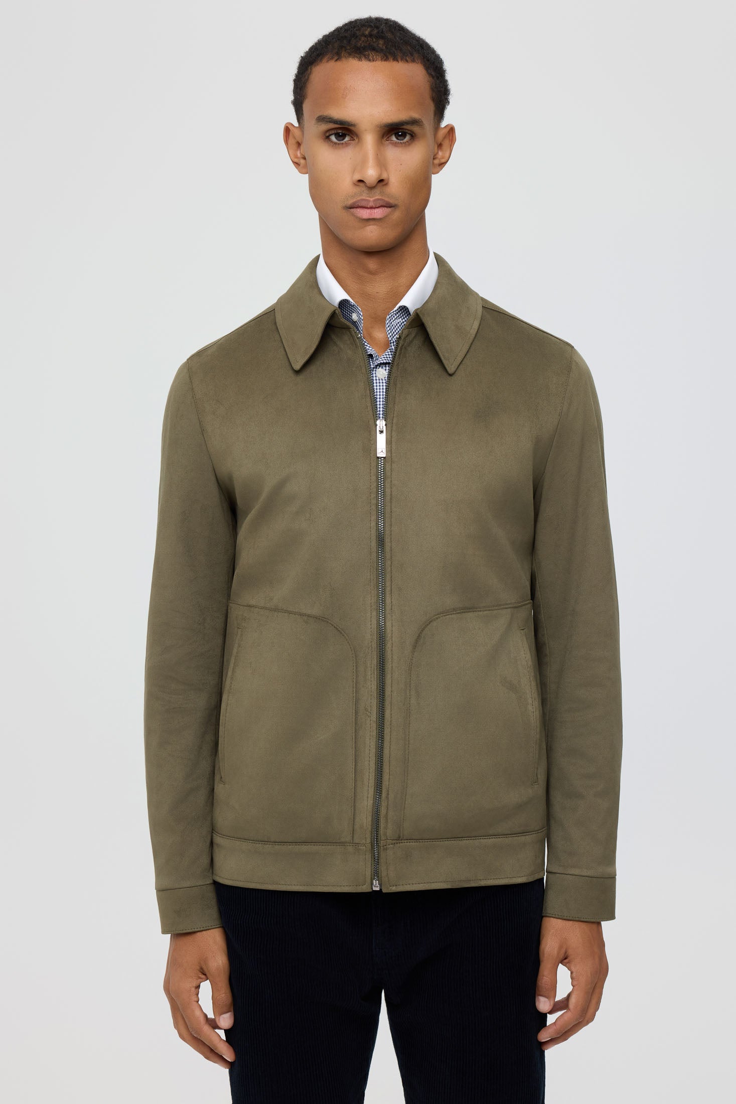 Men's Premium Jacket – Suede-Effect Nubuck Finish | Style 6063