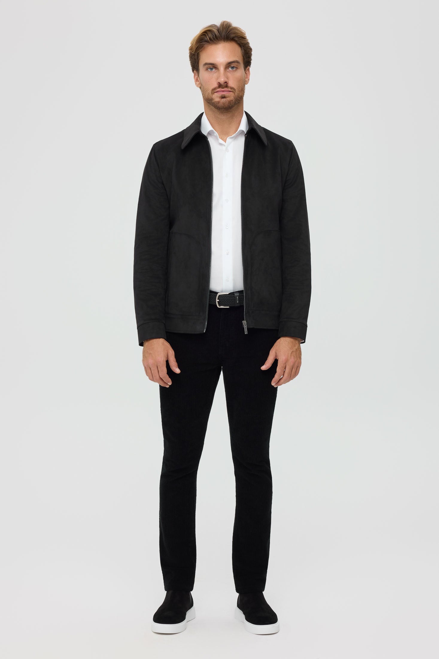 Men's Premium Jacket – Suede-Effect Nubuck Finish | Style 6063