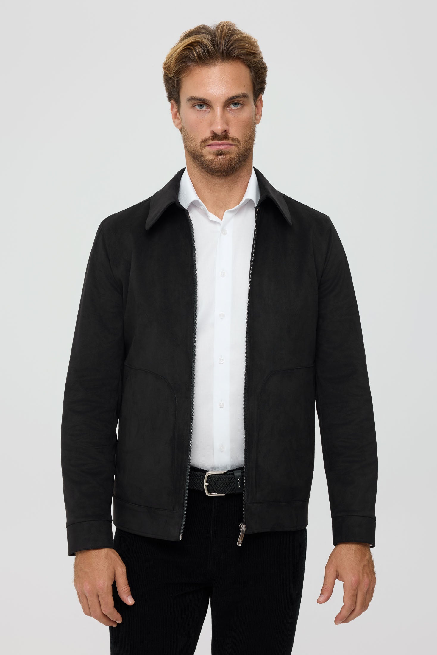 Men's Premium Jacket – Suede-Effect Nubuck Finish | Style 6063