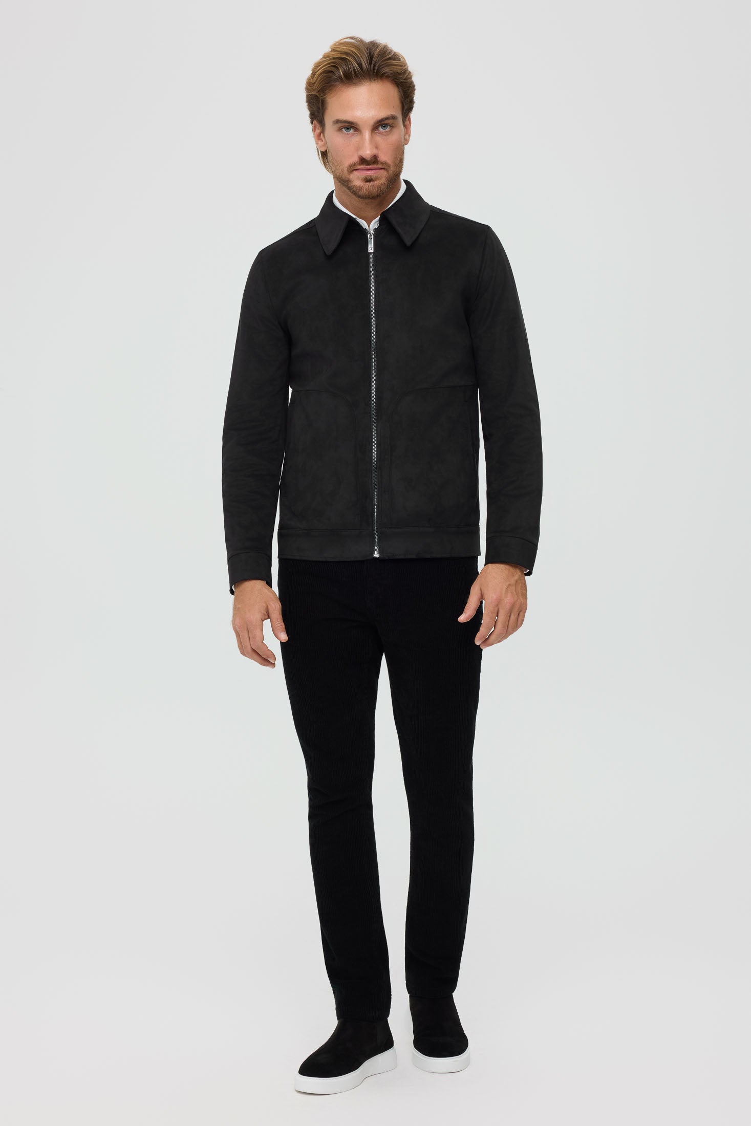 Men's Premium Jacket – Suede-Effect Nubuck Finish | Style 6063