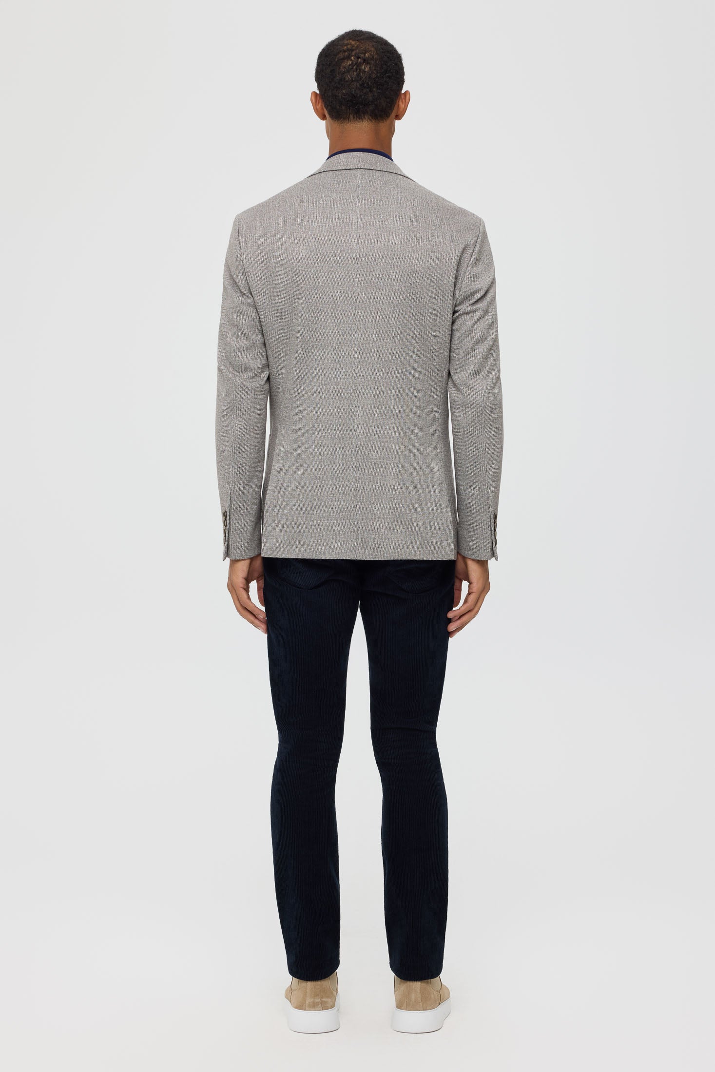 Men’s Premium Knit Blazer – Micro Texture | Style 7188