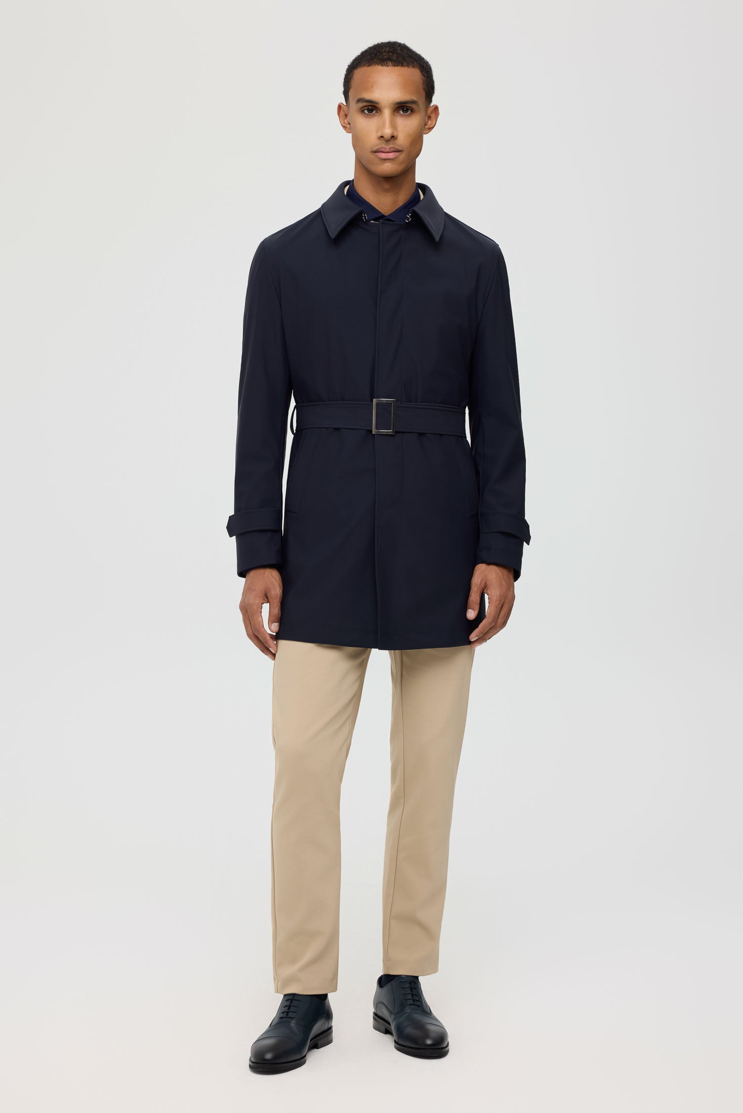 Men's Premium Trench Coat – Technical Stretch Fabric | Style 6064