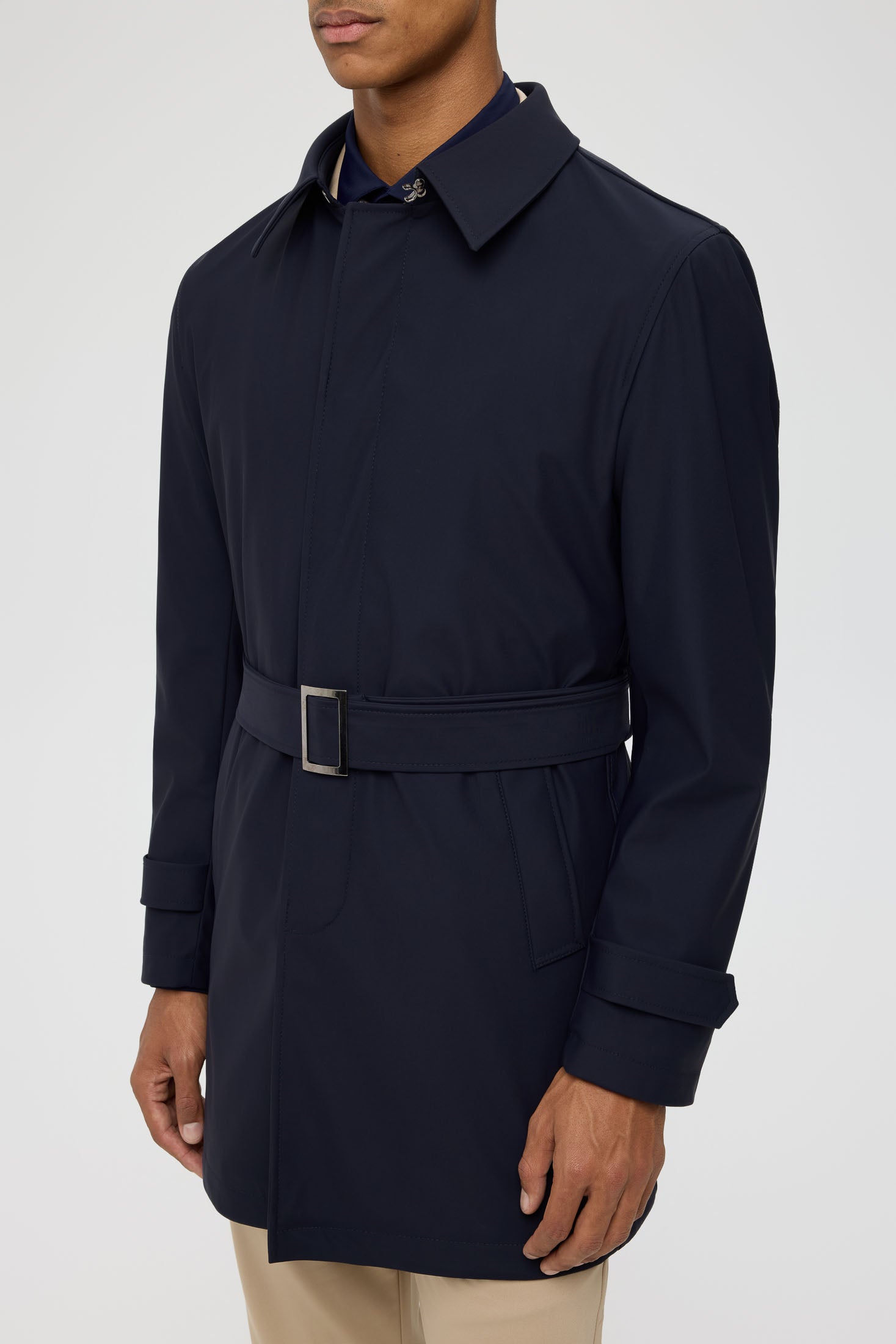 Men's Premium Trench Coat – Technical Stretch Fabric | Style 6064