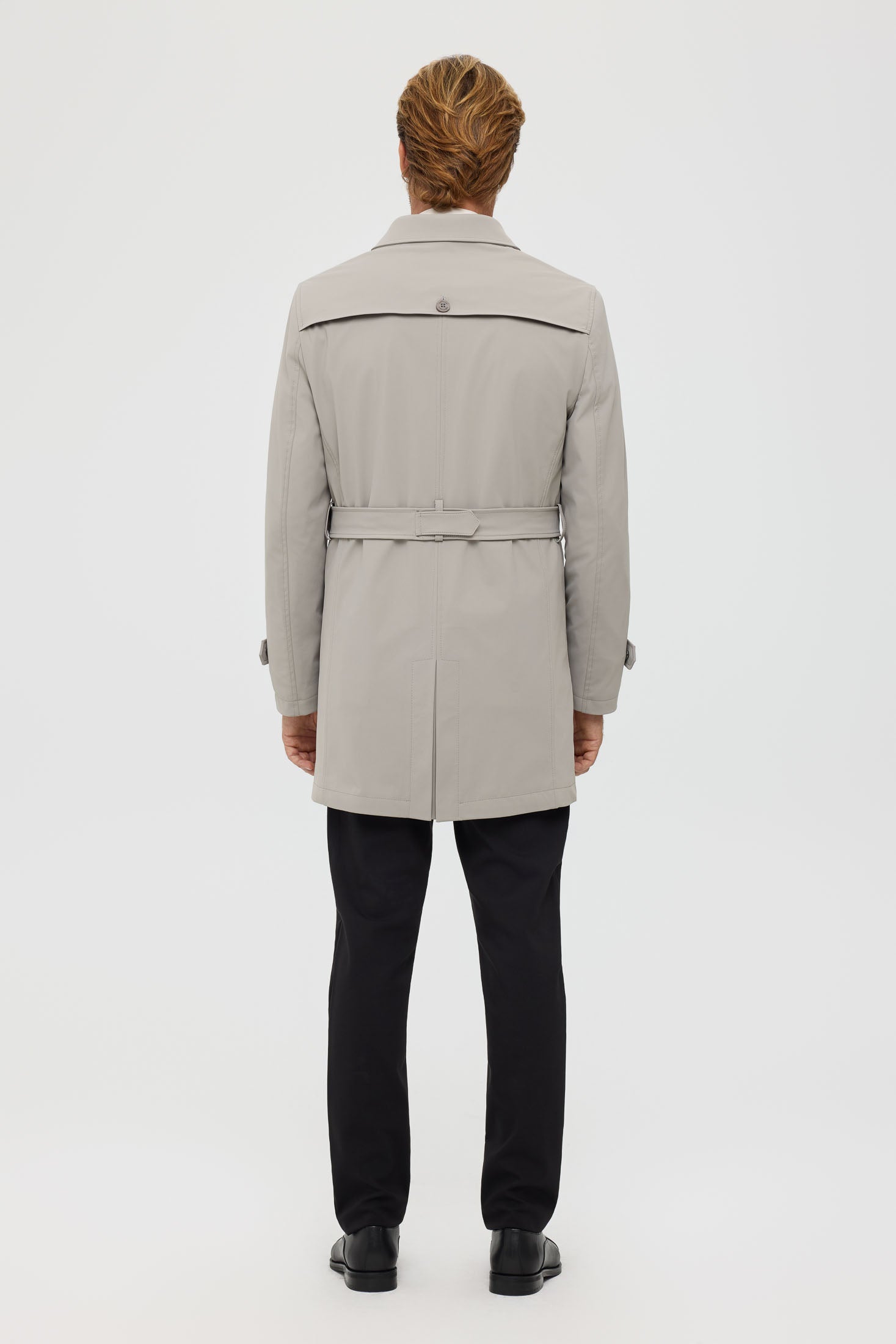 Men's Premium Trench Coat – Technical Stretch Fabric | Style 6064