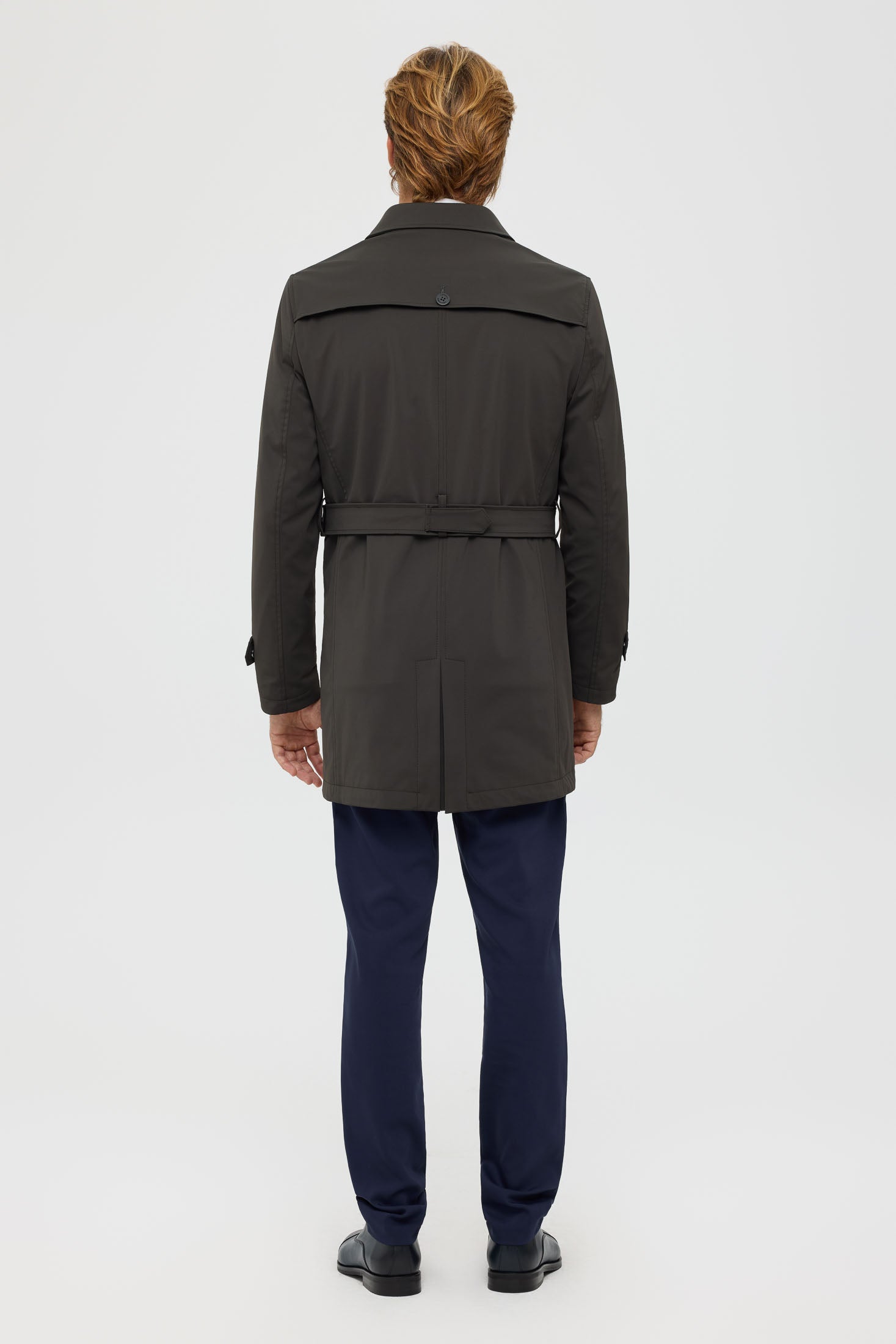 Men's Premium Trench Coat – Technical Stretch Fabric | Style 6064