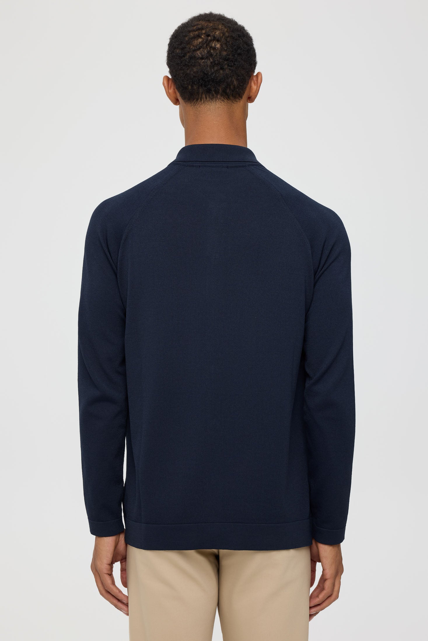 Men’s Premium Buttoned Knit Cardigan – Textured Panel Design | Style 8029