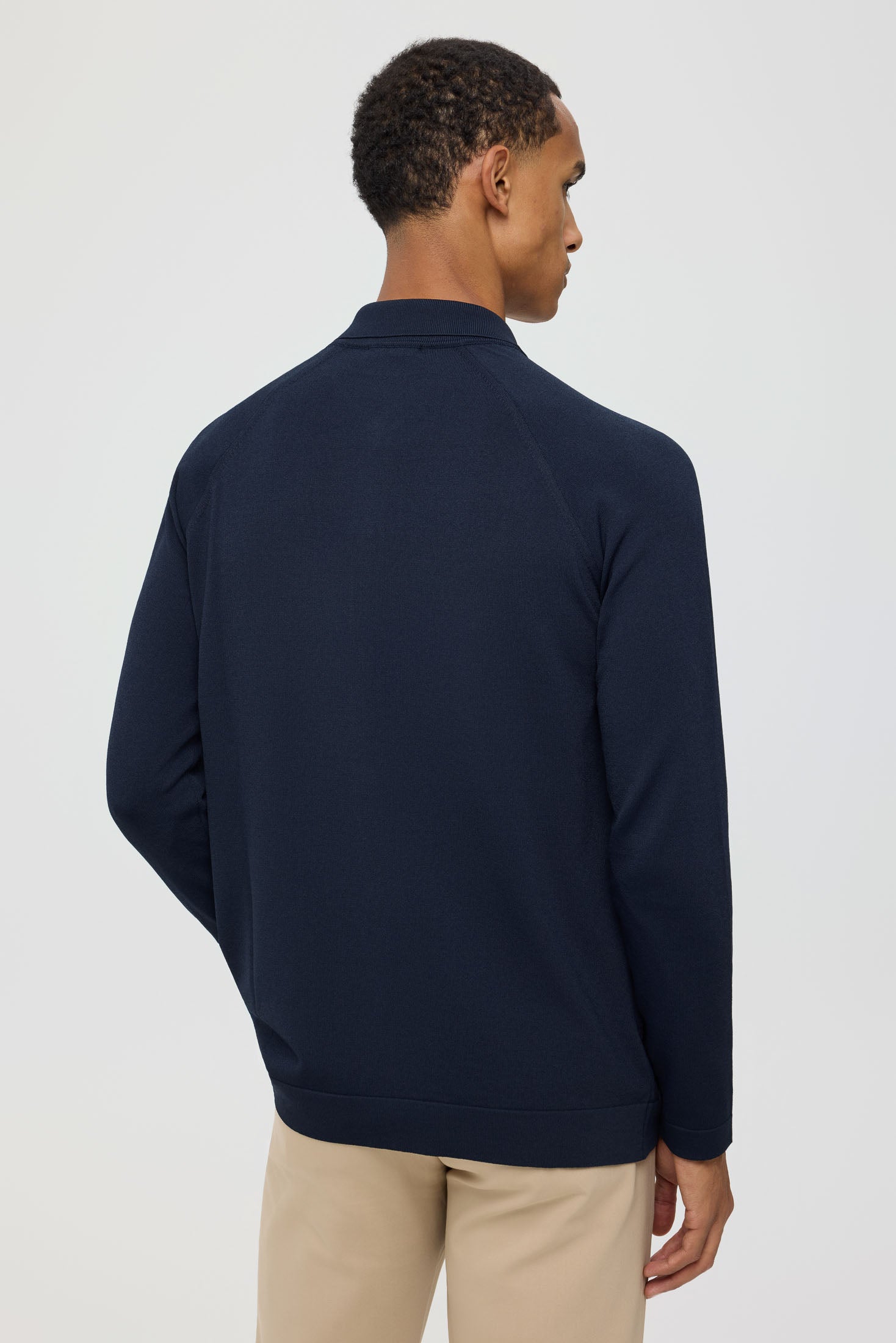 Men’s Premium Buttoned Knit Cardigan – Textured Panel Design | Style 8029