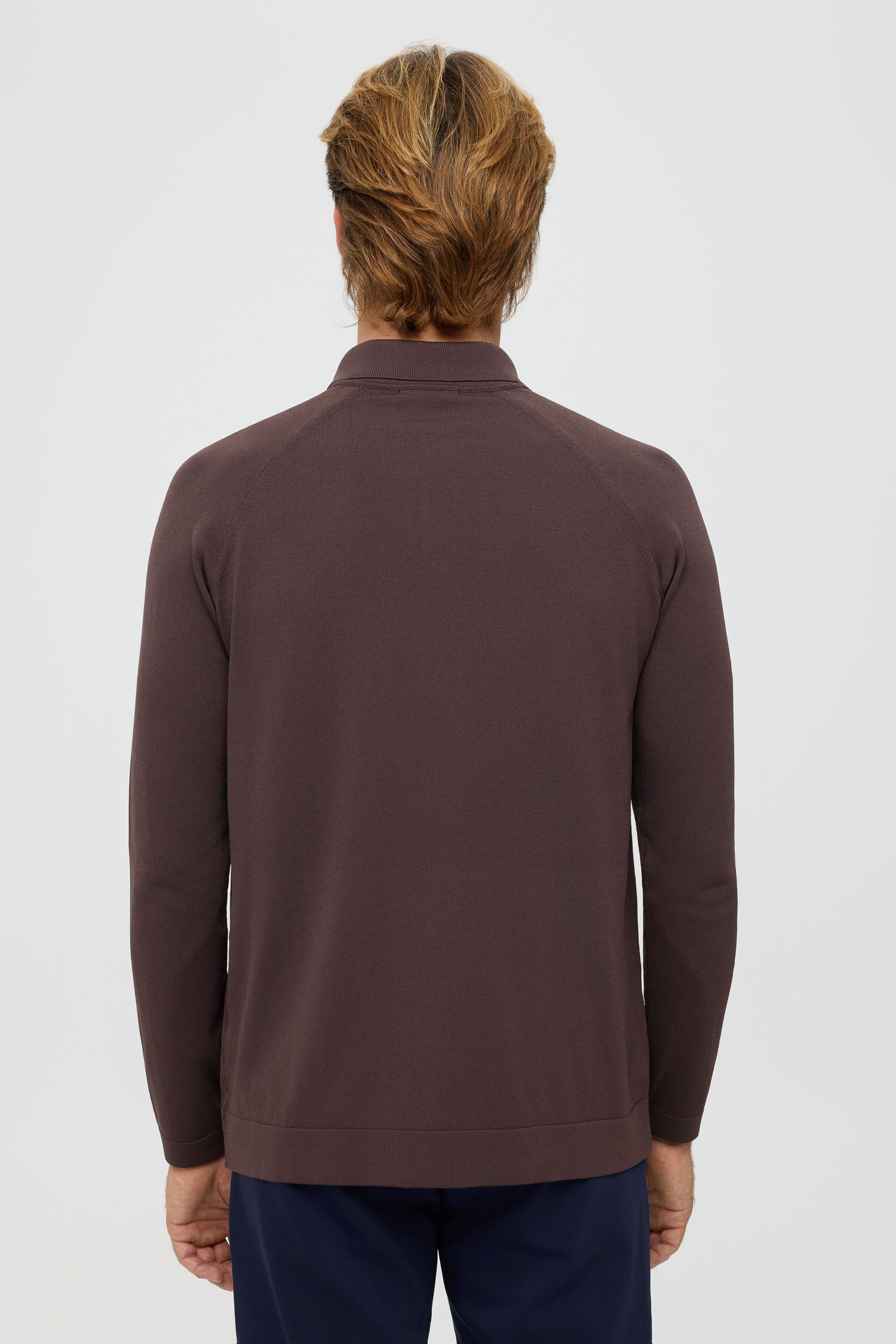 Men’s Premium Buttoned Knit Cardigan – Textured Panel Design | Style 8029