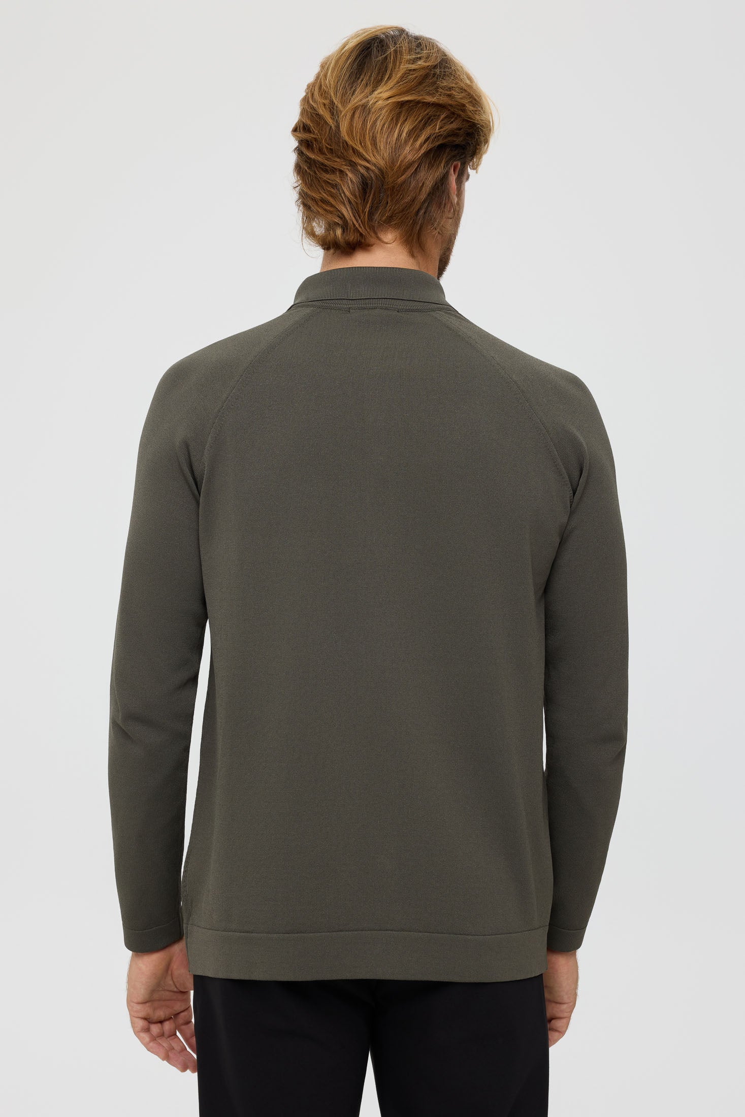 Men’s Premium Buttoned Knit Cardigan – Textured Panel Design | Style 8029