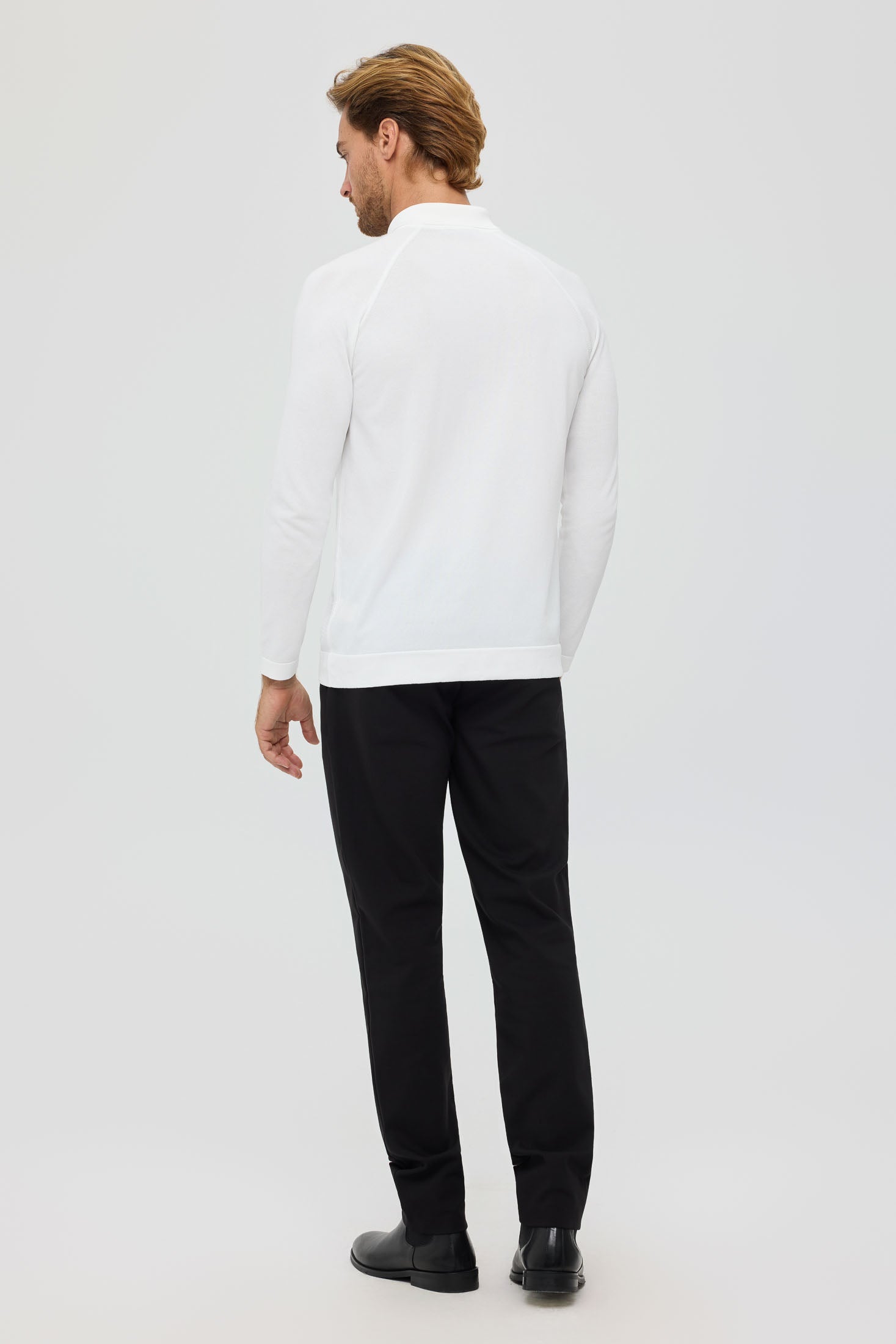 Men’s Premium Buttoned Knit Cardigan – Textured Panel Design | Style 8029