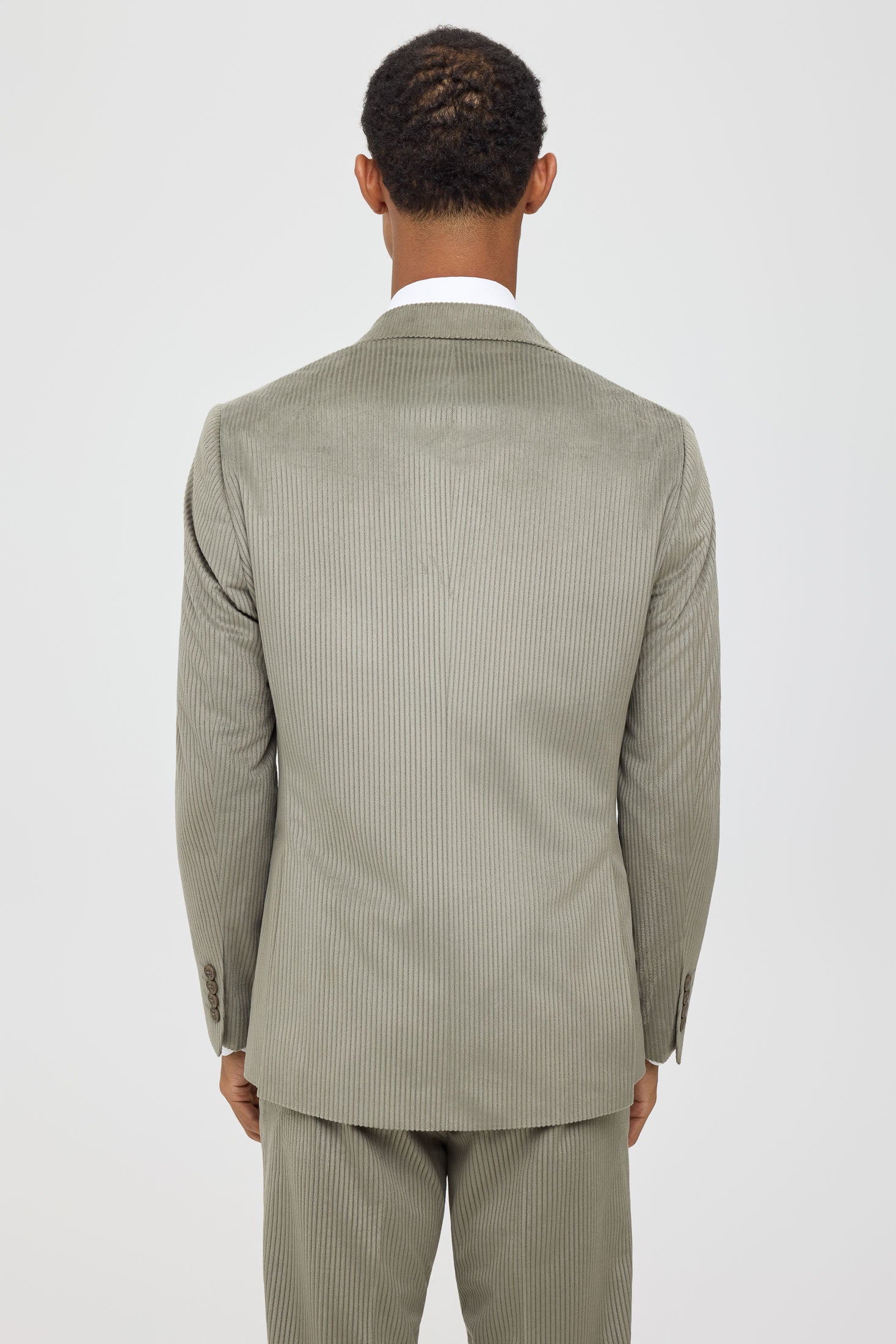 Men’s Premium Corduroy Suit – Modern Tailored Stretch | Style 4079