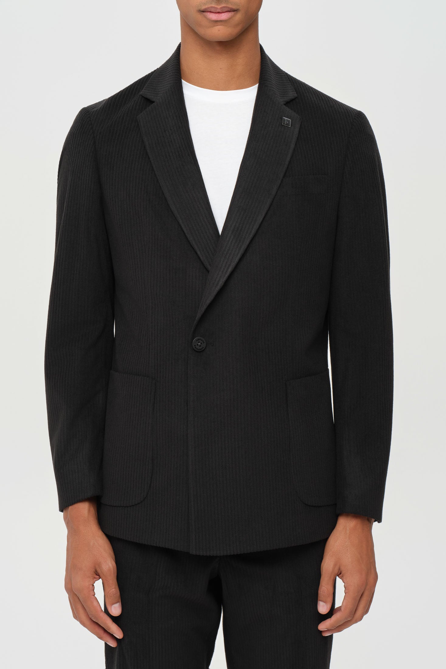 Men’s Premium Corduroy Suit – Modern Tailored Stretch | Style 4079