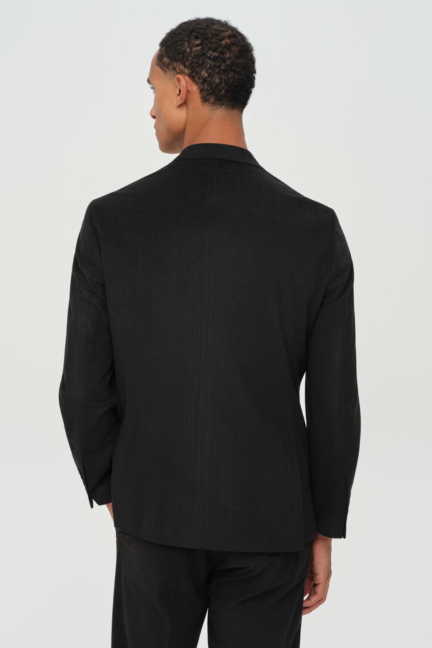 Men’s Premium Corduroy Suit – Modern Tailored Stretch | Style 4079