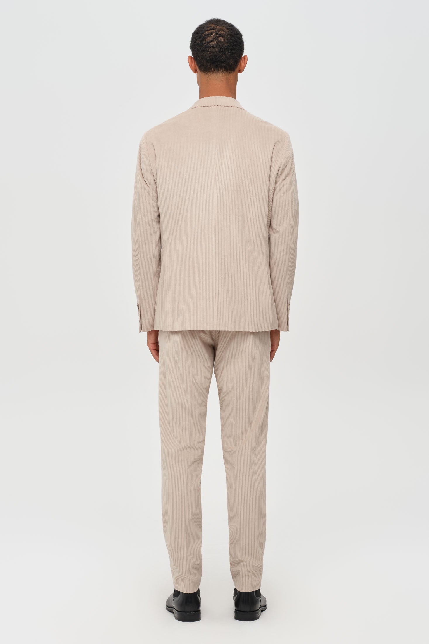 Men’s Premium Corduroy Suit – Modern Tailored Stretch | Style 4079