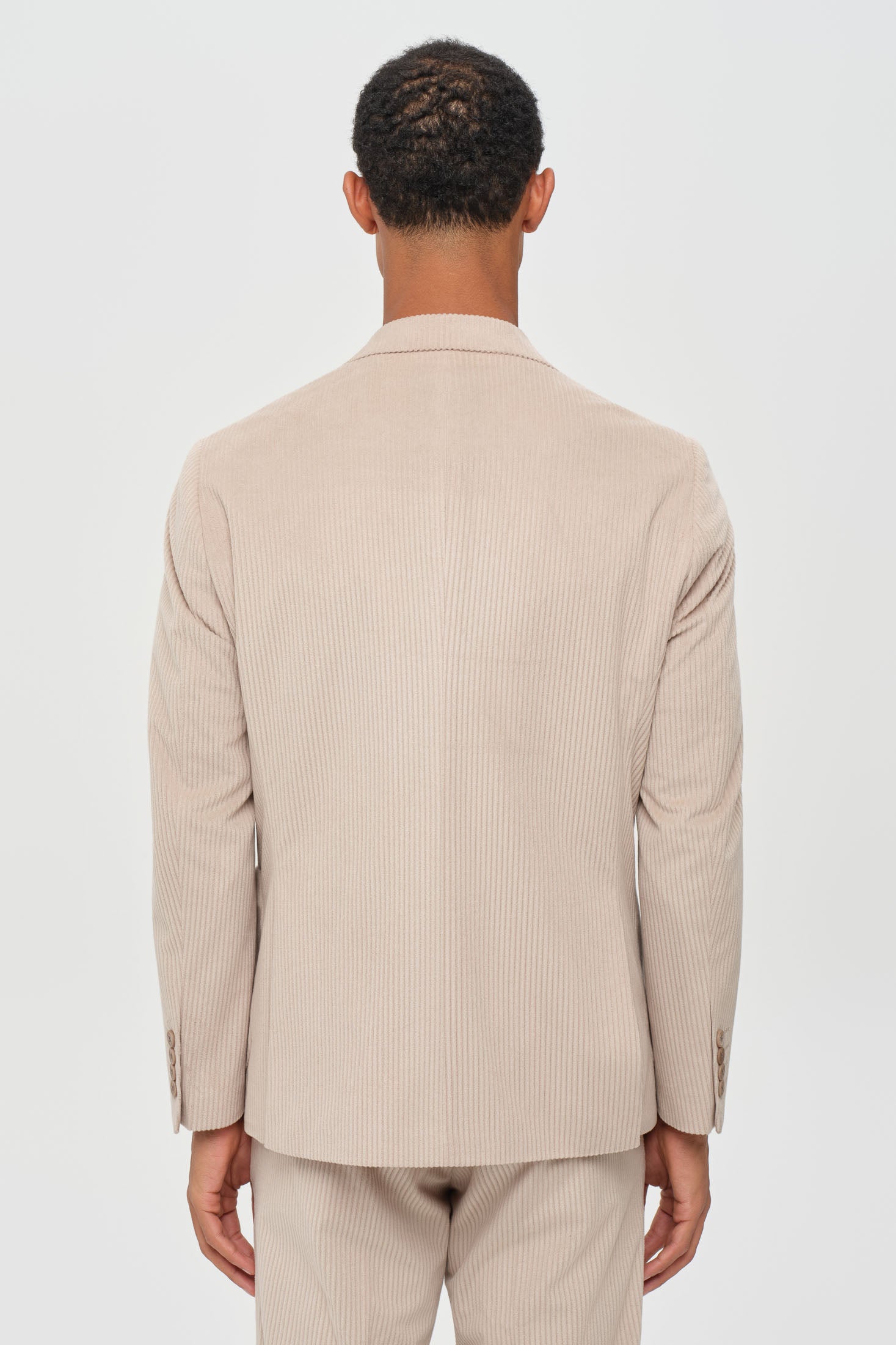 Men’s Premium Corduroy Suit – Modern Tailored Stretch | Style 4079