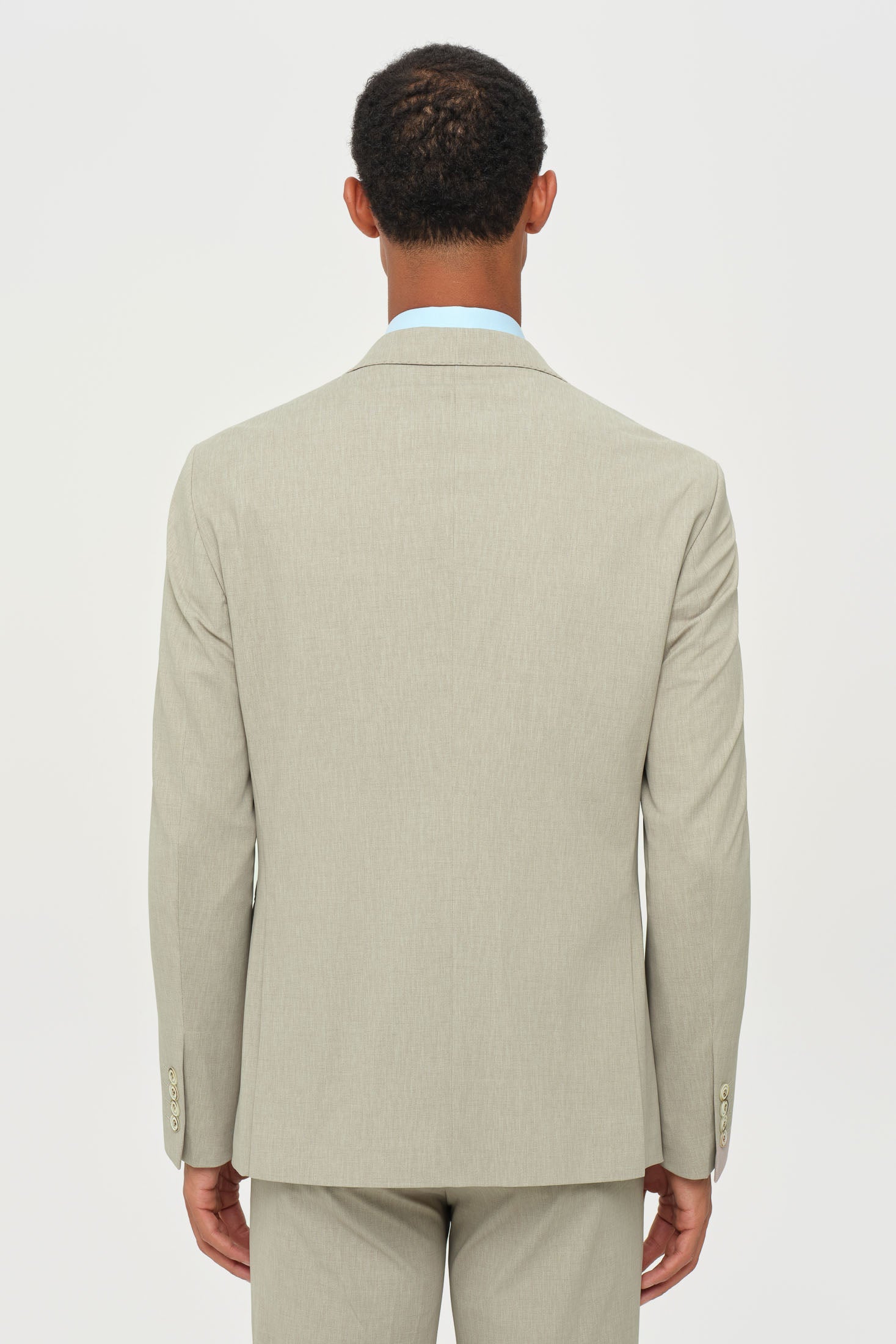 Men’s Double-Breasted Suit – Refined Stretch Structure | Style 4077