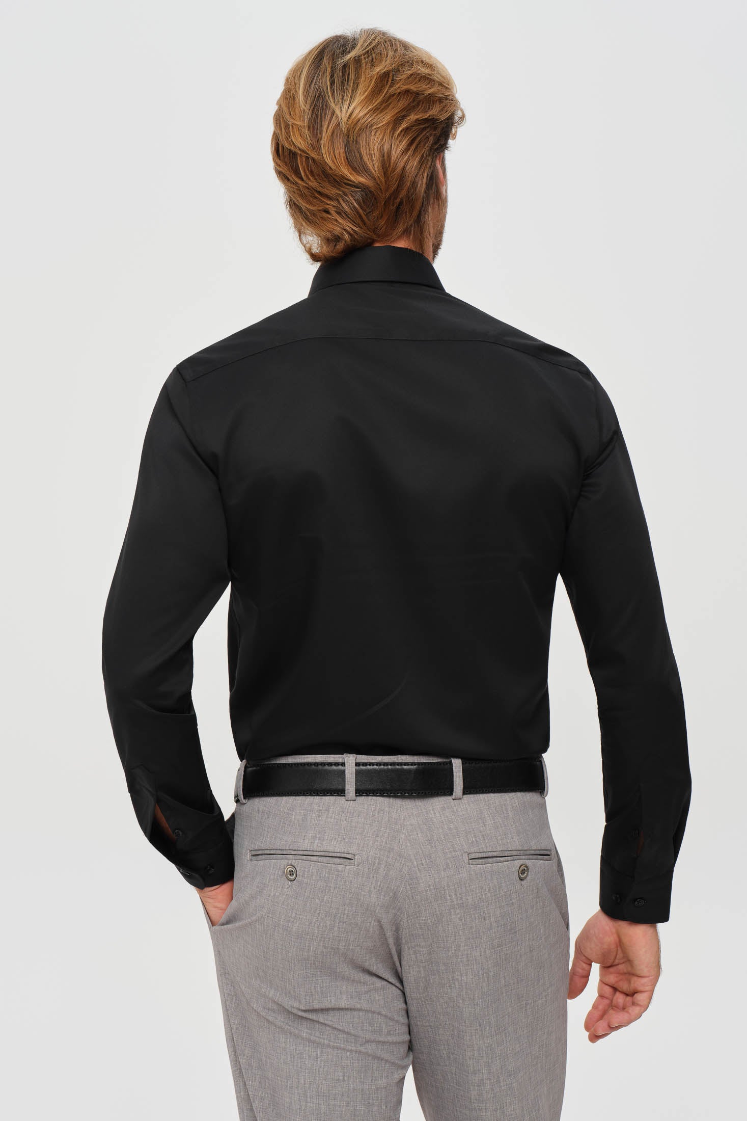 Men’s Premium Business Shirt – Non Iron Satin Finish | Style 25-002