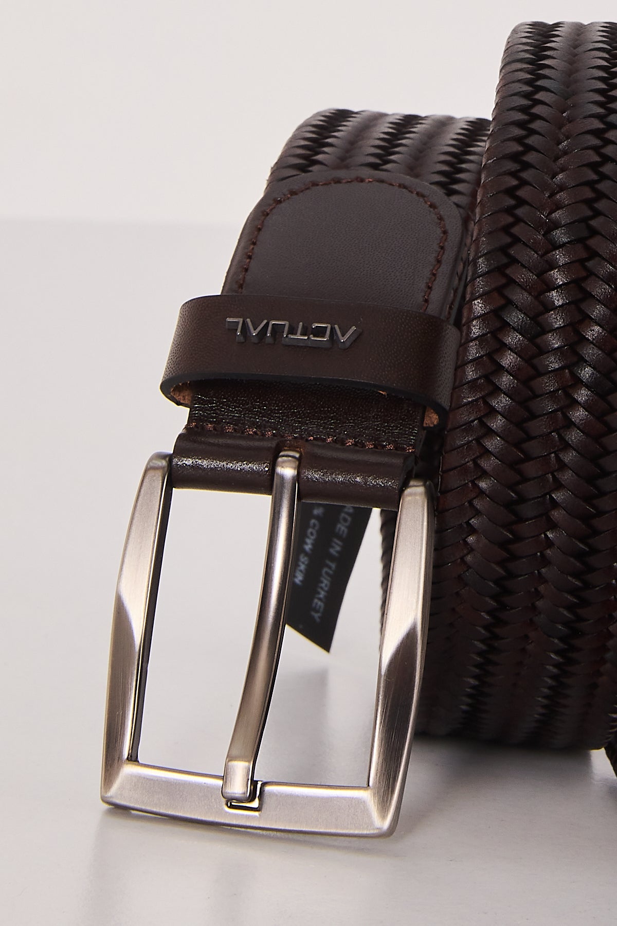 Men’s Premium Genuine Leather Woven Belt | Style 3006