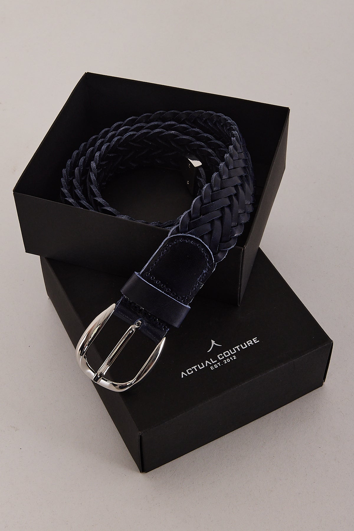 Men’s Premium Genuine Leather Woven Belt | Style 3004